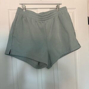 Abercrombie & Fitch Women's Soft Blue Shorts